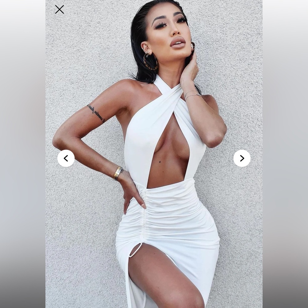 Don't Cross Me Maxi Dress